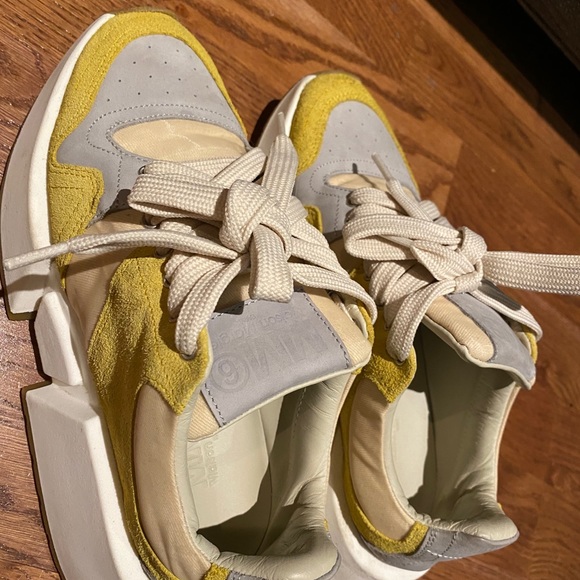 Maison Margiela MM6 lowtop contrast sneakers - Picture 7 of 10